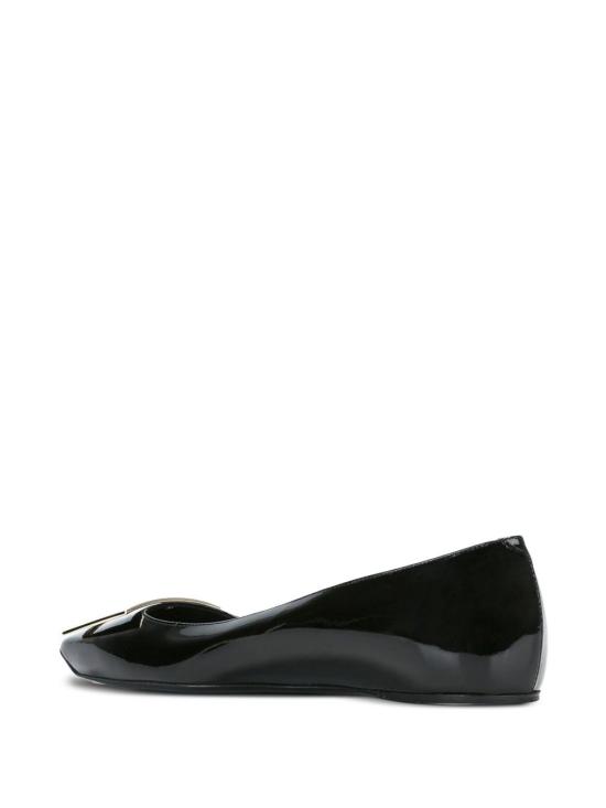 26FW 로저비비에 플랫 슈즈 RVW40415280D1P B999 BLACK - ROGER VIVIER