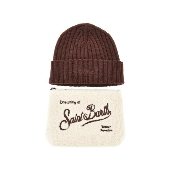 26FW 세인트바쓰 클러치/파우치 BOX0042 03615M BROWN