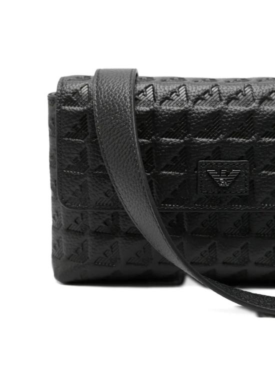 26FW 엠포리오 아르마니 숄더백 EM004669AF14774 UC001 BLACK - EMPORIO ARMANI