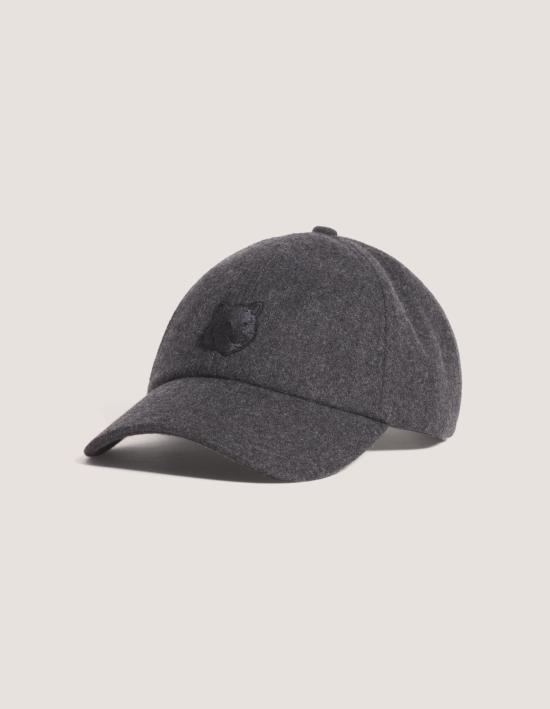 26FW 메종키츠네 볼캡 MRUAH06WB0062 ANTHRACITE P190 - MAISON KITSUNE