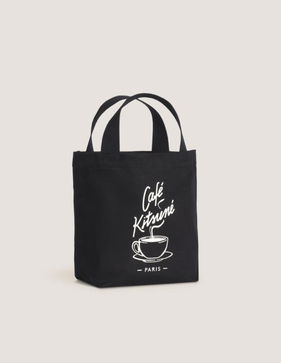 26FW 메종키츠네 토트백 PU05105WW9042 BLACK P199 - MAISON KITSUNE