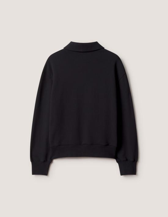 26FW 메종키츠네 집업 니트 MRMJS08KM0340 BLACK P199 - MAISON KITSUNE