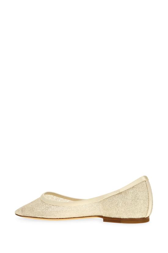 26FW 지미추 플랫 슈즈 LOVEFLATDLZ IVORY White - JIMMY CHOO