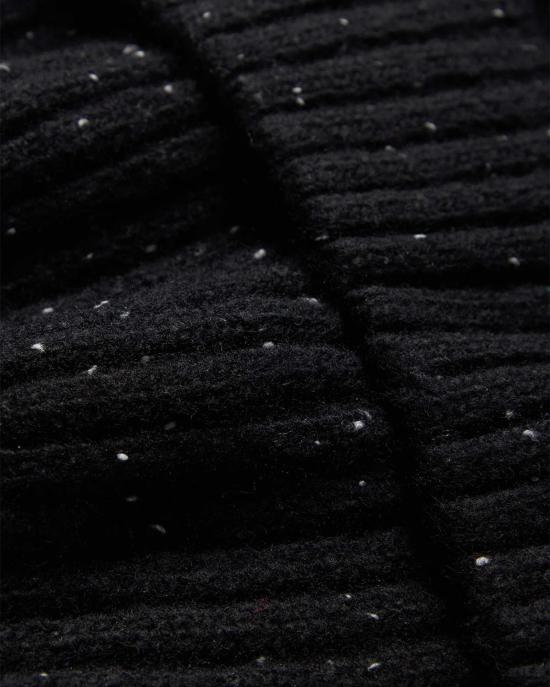 세이지 네이션 이어플랩 캡 울 플랩 비니 스페클드 블랙 - SAGE NATION
