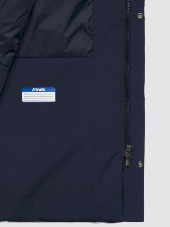 26FW 까웨 코트 K6127YW K89 Blue - K-WAY