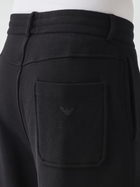 26FW 엠포리오 아르마니 팬츠 EM006837AF13713 UC001 Black - EMPORIO ARMANI