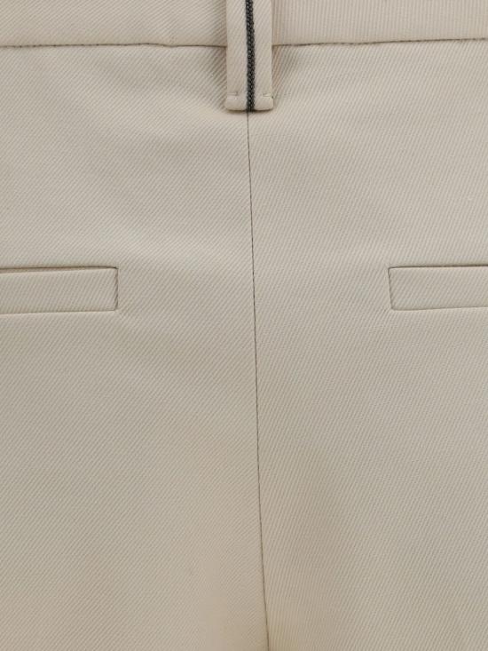 26FW 브루넬로 쿠치넬리 팬츠 MA126P8703 C9815 Milk - BRUNELLO CUCINELLI