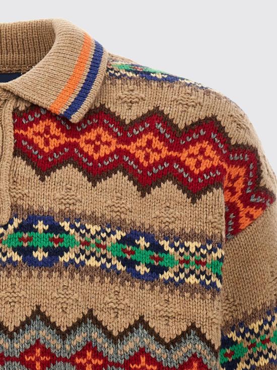 26FW 폴로 랄프로렌 폴로 티셔츠 710B23901 001 Natural - POLO RALPH LAUREN