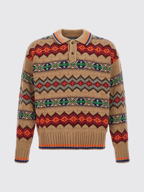 26FW 폴로 랄프로렌 폴로 티셔츠 710B23901 001 Natural - POLO RALPH LAUREN