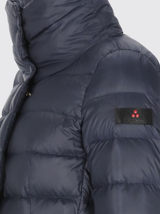 26FW 페트레이 플래그스태프 MQN 03 하이칼라 숏 다운 재킷 PED545501181967 215 Blue - PEUTEREY