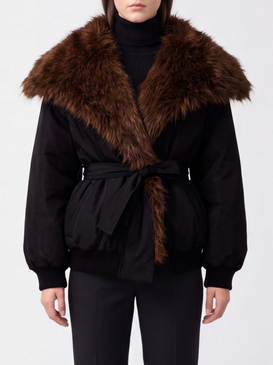 26FW 엘레 코트 EFW260128 NERO Black