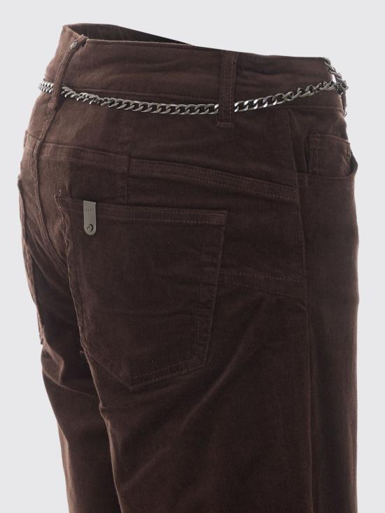 26FW 리우조 팬츠 UF6088T702A 91106 Brown - LIU JO