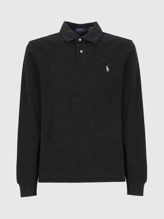 26FW 폴로 랄프로렌 폴로 티셔츠 710681126 049 Black 1 - POLO RALPH LAUREN