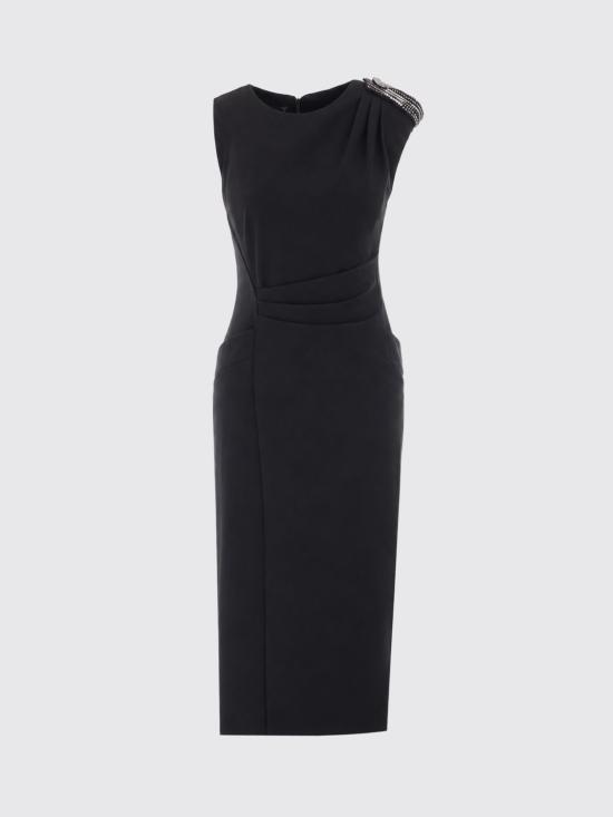 26FW 핑코 미디 원피스 107850A3MJ Z99 Black - PINKO