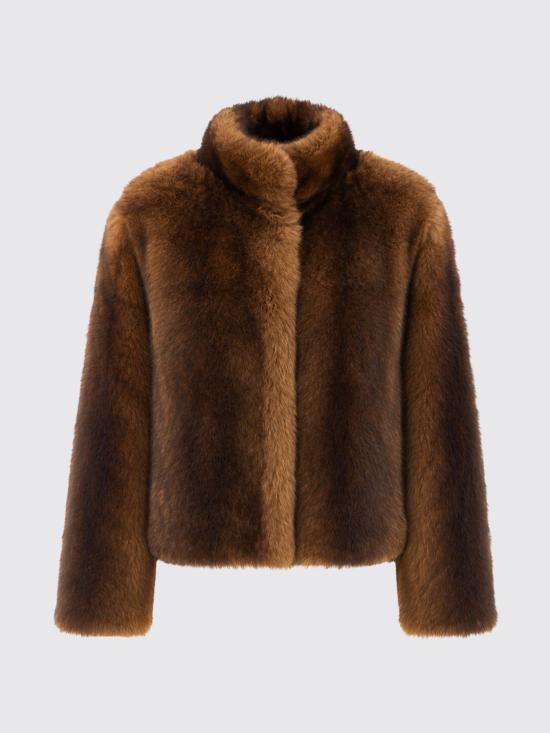 26FW 이브살로몬 코트 27WYV61855 TOS1B3321 Brown - YVES SALOMON