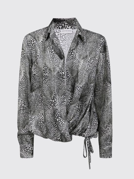 26FW 드리스 반 노튼 셔츠 2510107021418 900 Black - DRIES VAN NOTEN