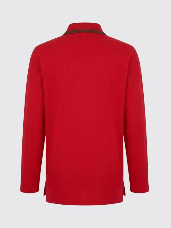 26FW 비비안웨스트우드 폴로 티셔츠 2H010010J00AU H401 Red - VIVIENNE WESTWOOD
