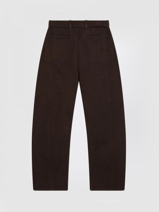26FW 르메르 트위스트 벨티드 팬츠 PA326DLD1077 BR512 Denim - LEMAIRE