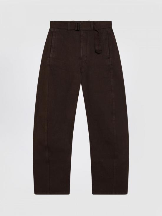 26FW 르메르 트위스트 벨티드 팬츠 PA326DLD1077 BR512 Denim - LEMAIRE