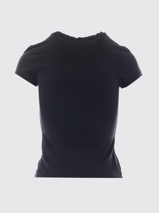 26FW 알렉산더 왕 반팔 티셔츠 1CC4261408 011 Black - ALEXANDER WANG