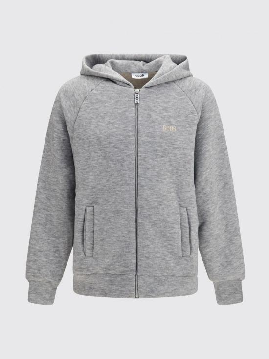 26FW 지씨디에스 후드 티셔츠 C2MWQF009K172 935T Grey - GCDS