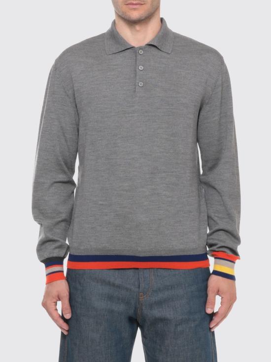 26FW 모스키노 폴로 티셔츠 09325200 4497 Grey
