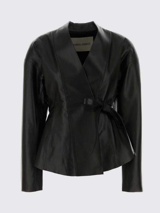26FW 알베르타 페레티 자켓 37035190 555 Black - ALBERTA FERRETTI