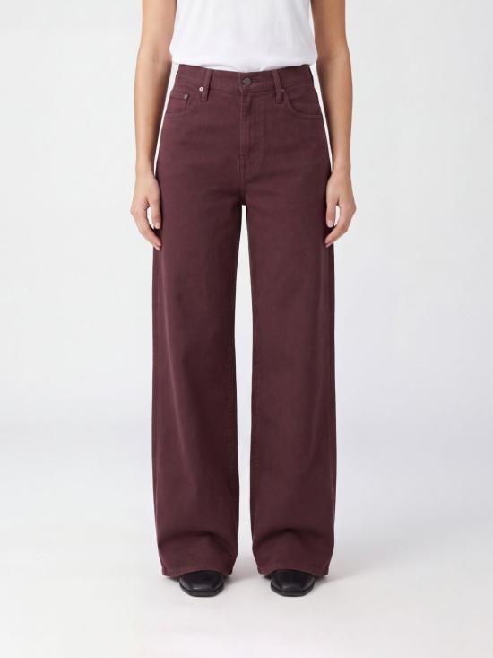 26FW 마더 스트레이트 팬츠 12488 544 A DKR Red