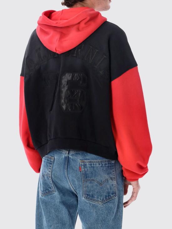 26FW 이알엘 후드 티셔츠 ERL13T020 1 Black - ERL