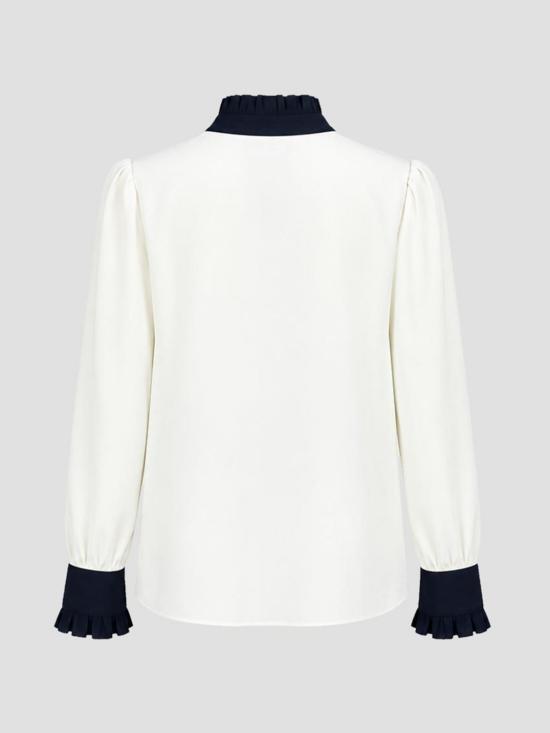 26FW 비베타 셔츠 VS2CM0179TE136 1077 White - VIVETTA