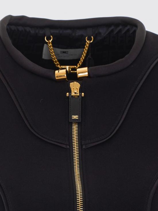26FW 엘리자베타프랜치 자켓 GI25167E2 110 Black - ELISABETTA FRANCHI