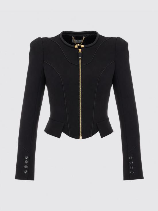 26FW 엘리자베타프랜치 자켓 GI25167E2 110 Black - ELISABETTA FRANCHI