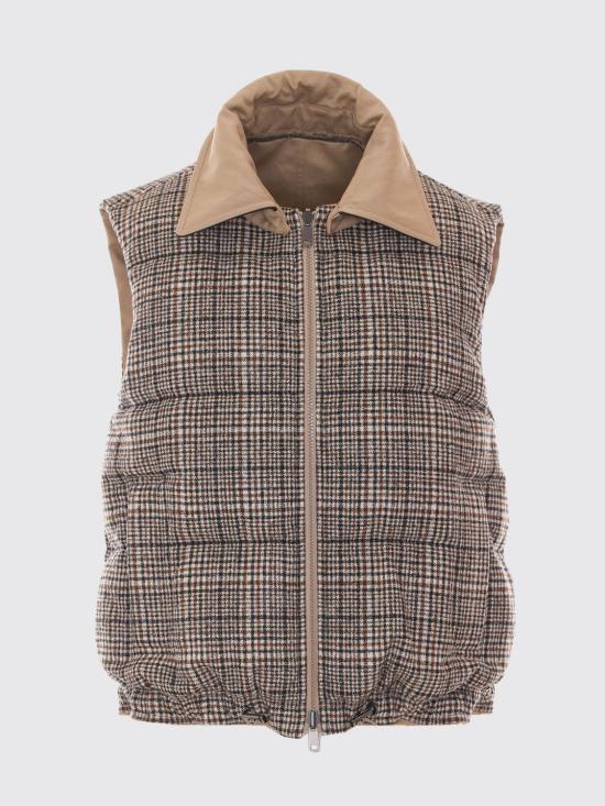 26FW 브루넬로 쿠치넬리 베스트 ML5977142P C631 Beige - BRUNELLO CUCINELLI