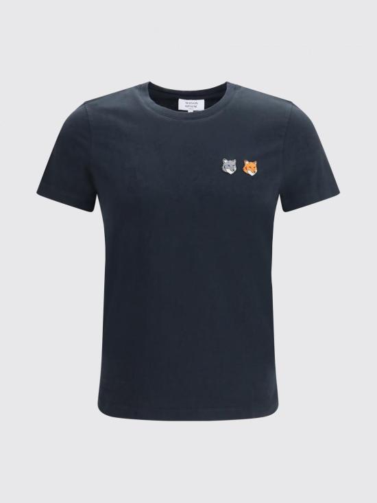 26FW 메종키츠네 반팔 티셔츠 MRWJT17KJ7026 P190 Charcoal - MAISON KITSUNE