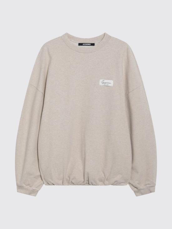 26FW 자크뮈스 스웨터 SSU00215DAJ00325 150 Beige - JACQUEMUS