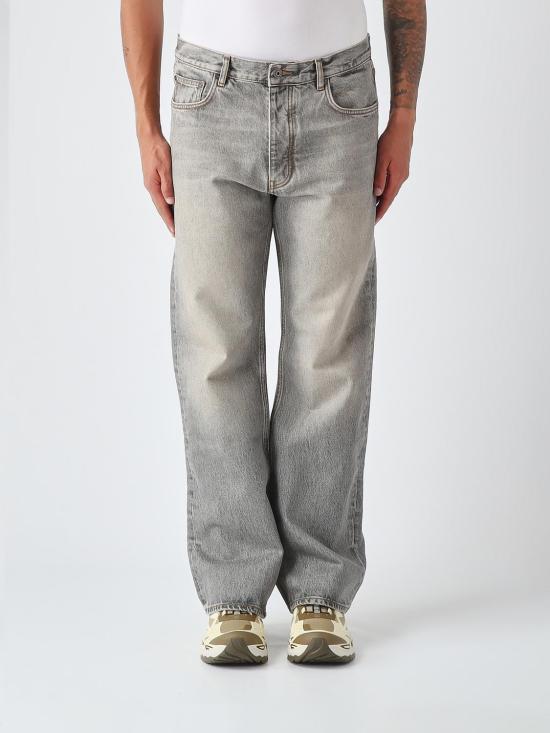 26FW 오프화이트 데님 팬츠 44MYA18JF26D003 020 Grey
