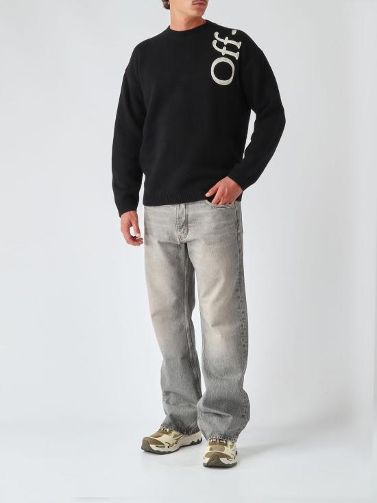 26FW 오프화이트 데님 팬츠 44MYA18JF26D003 020 Grey - OFF WHITE