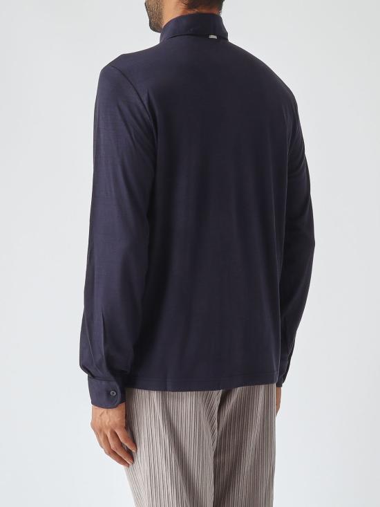 26FW 에르노 폴로 티셔츠 JPL0013UR52068 9200 Navy - HERNO