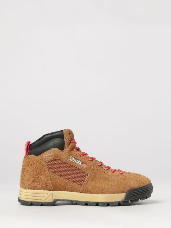26FW 오트리 말라 부츠 가죽 스웨이드 HBMM ND14 Brown