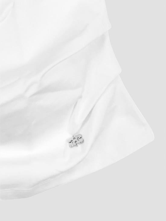 26FW 가니 탑 A1040544 151 White - GANNI