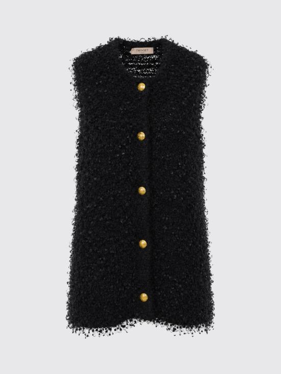26FW 트윈셋 베스트 262TP3131 00006 Black - TWINSET
