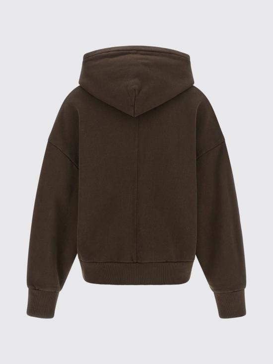 26FW 엔타이어 스튜디오 후드 티셔츠 ESFW26HO07012 6235 Brown - ENTIRE STUDIOS
