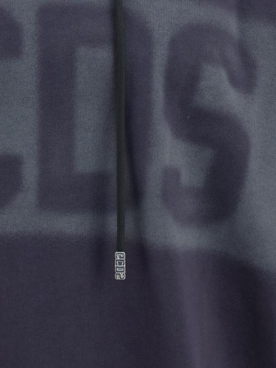 26FW 지씨디에스 후드 티셔츠 C2MWQE233F034 990I Mouse Grey - GCDS