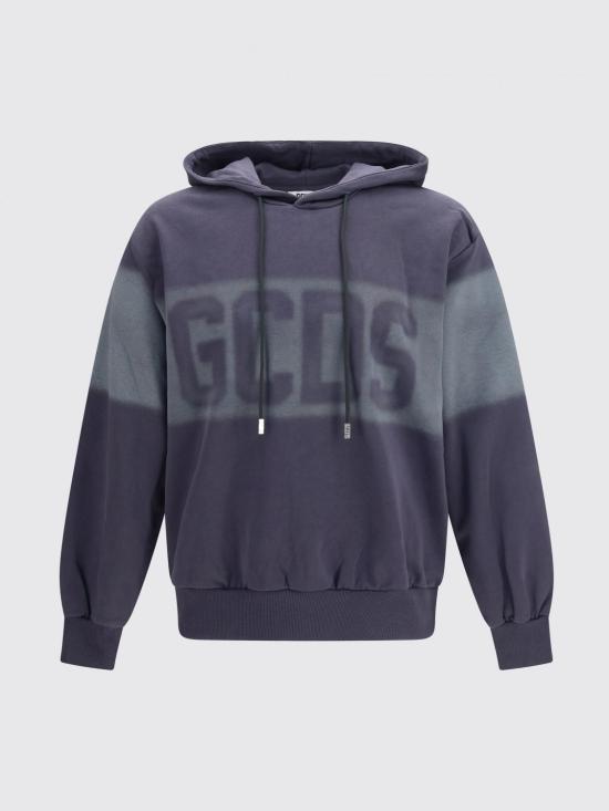 26FW 지씨디에스 후드 티셔츠 C2MWQE233F034 990I Mouse Grey - GCDS