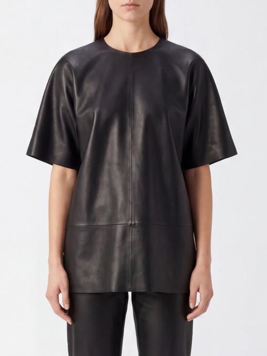 26FW 토템 탑 264WRT0808LE0235 001 Black