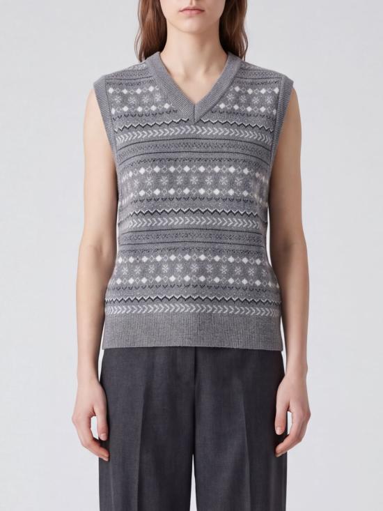 26FW 던스트 베스트 UDSW6C117 G2 Grey