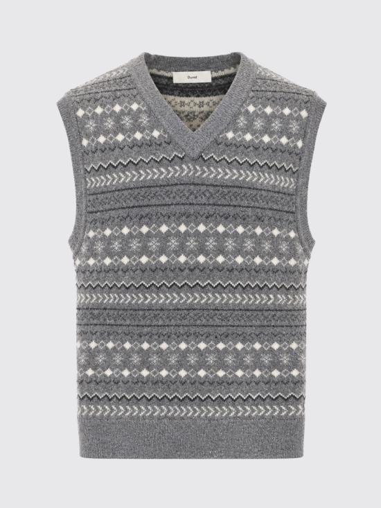 26FW 던스트 베스트 UDSW6C117 G2 Grey - DUNST