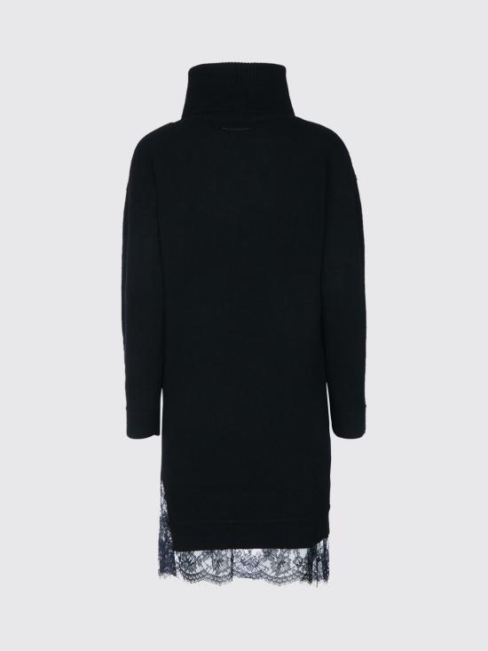 26FW 에르마노 피렌제 미디 원피스 D49EQ025EO1 MF099 Black - ERMANNO FIRENZE
