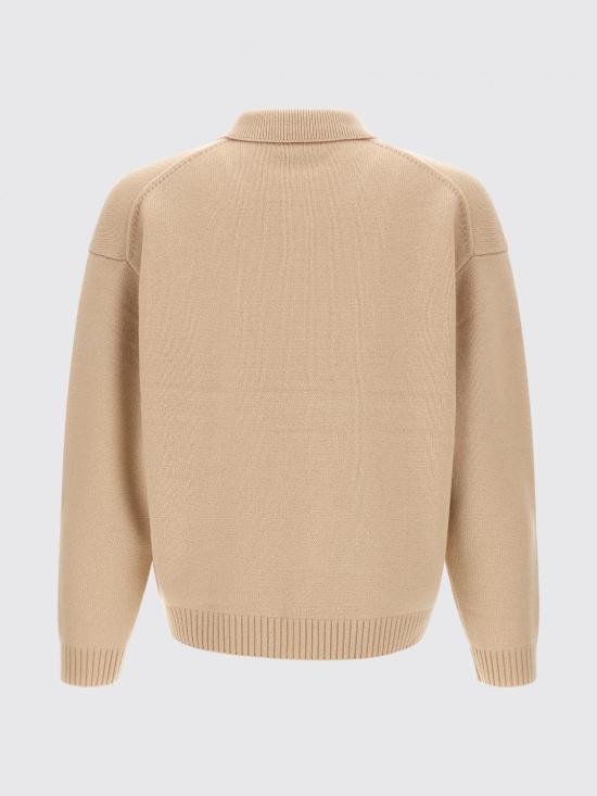 26FW 메종키츠네 폴로 티셔츠 MRMKL00KM0329 0625 Beige - MAISON KITSUNE