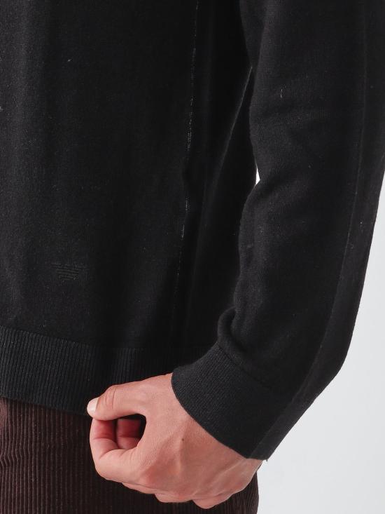 26FW 엠포리오 아르마니 가디건 EM006264AF29805 UC001 Black - EMPORIO ARMANI